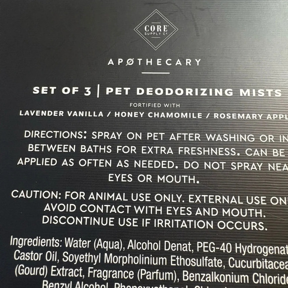 Set of 3 pet deodorant mists - Picture 2 of 5